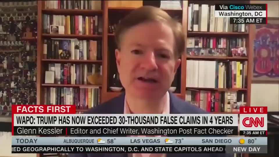 Washington Post "Fact Checker" Won't Count Biden's False Claims