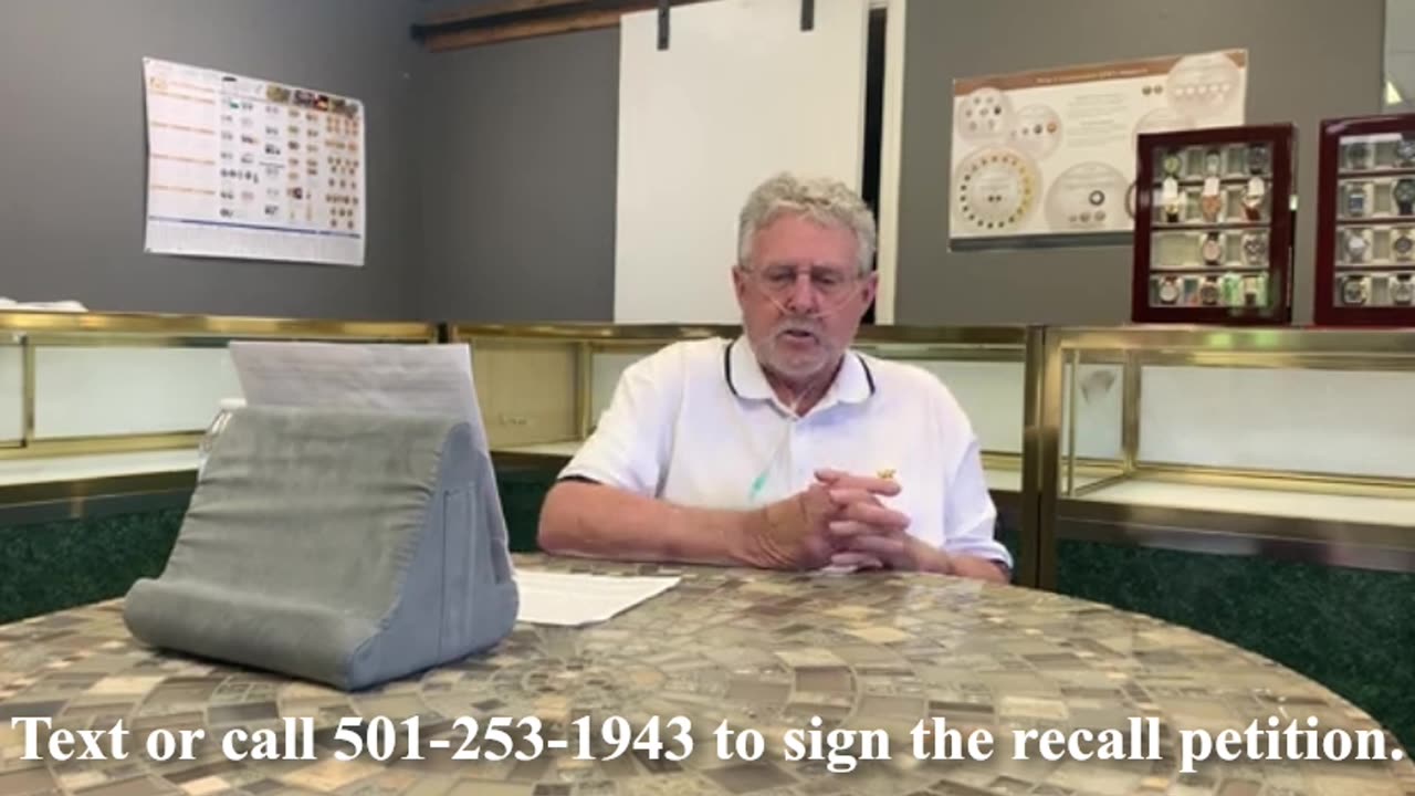 John Callaway Calls For Recall Of Mayor Jackie Sikes