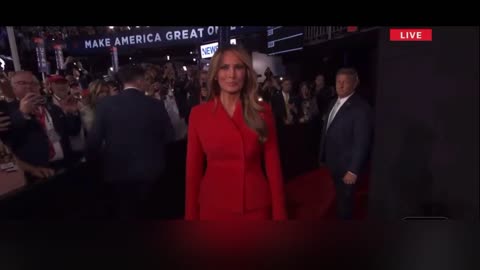 Melania at the RNC