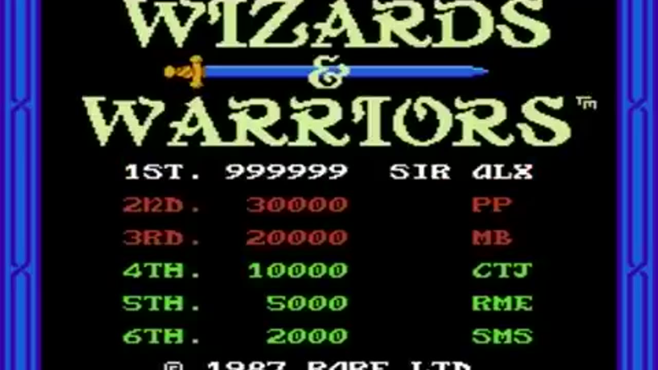 Wizards & Warriors (NES) Playthrough