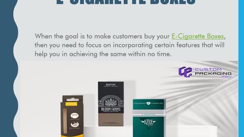 E-Cigarette Boxes