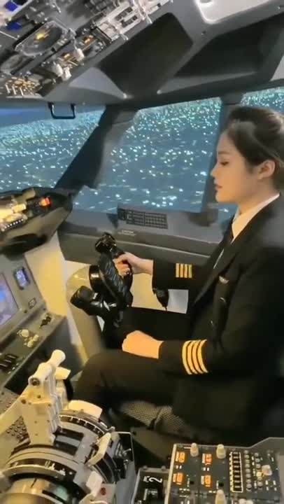 View From Aeroplane ✈️️ || Female Pilot || Aeroplane short video || #shorts #aircraft #viral