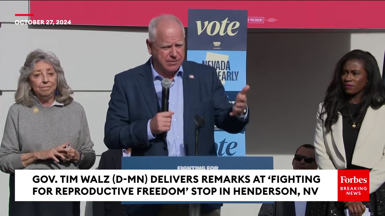 Tim Walz- Trump's NYC Rally Is 'A Direct Parallel' To 1939 Nazi Rally At Madison Square Garden