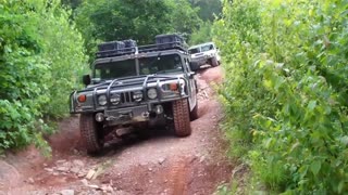 AMG Hummer H1 - Rausch Creek - Wash Out Crawl