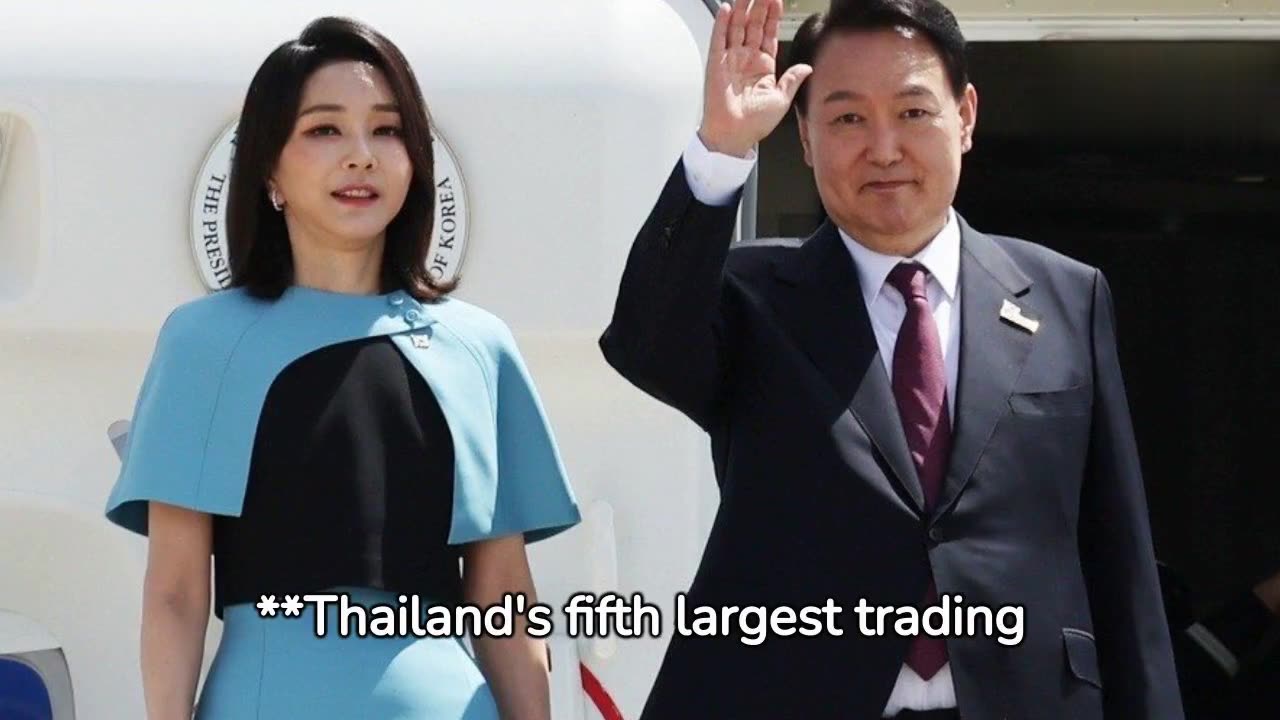 Regal Farewell: King and Queen Bid Adieu to South Korean President