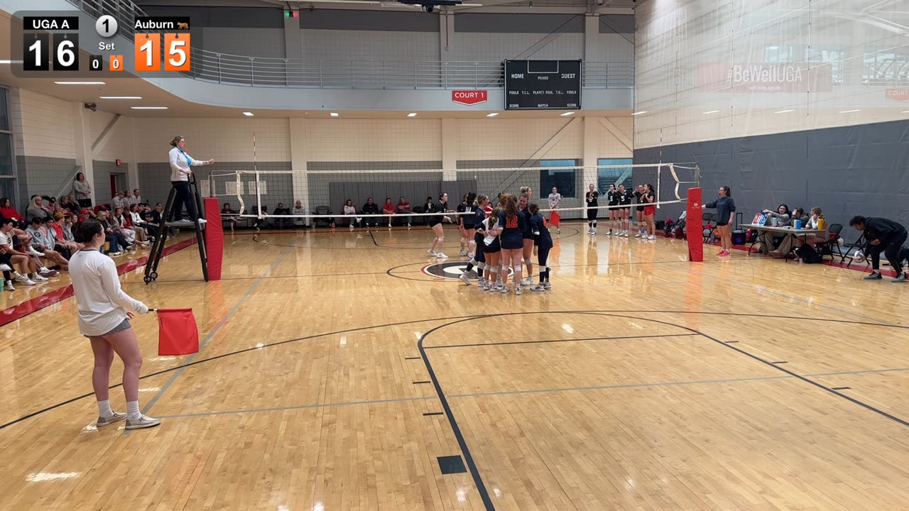 Auburn Club VB Gold Bracket Rd 2 vs UGA A at UGA on 3/30/2024