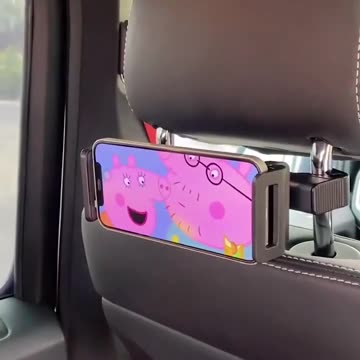 Car Headrest Tablet Mount Holder Clips 360 Degree Rotating Tablet Stand