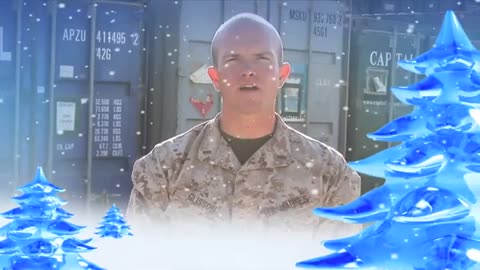 Happy Holidays from Marines in Afghanistan