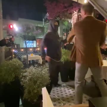 This activist got what he deserved. Stop harassing people.