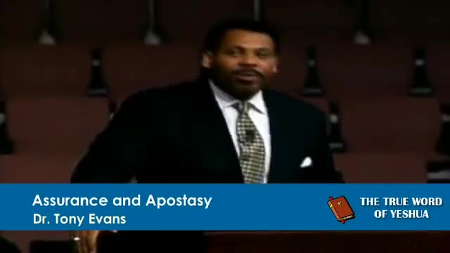 Dr. Tony Evans, Salvation and Self Examination