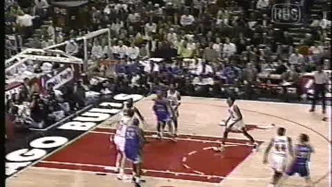 Le 1 er retour de Michael Jordan avec les Bulls