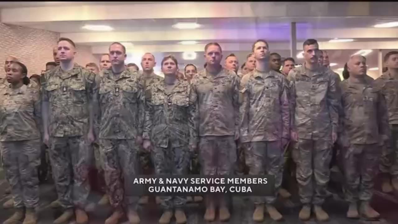 National Anthem from the Army-Navy game.