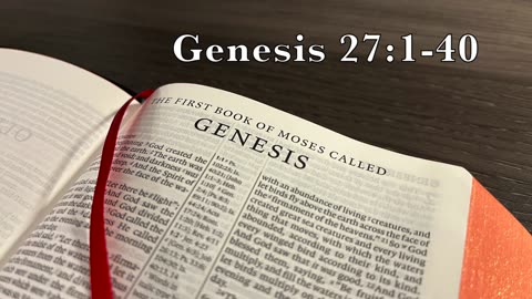 Genesis 27:1-40 | The Fear of Isaac | Lucas Crawford