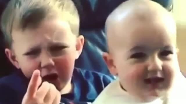 Cute baby😂