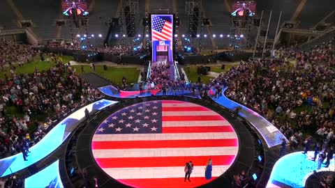 President Biden gives remarks at Opening Ceremonies of Maccabi Games