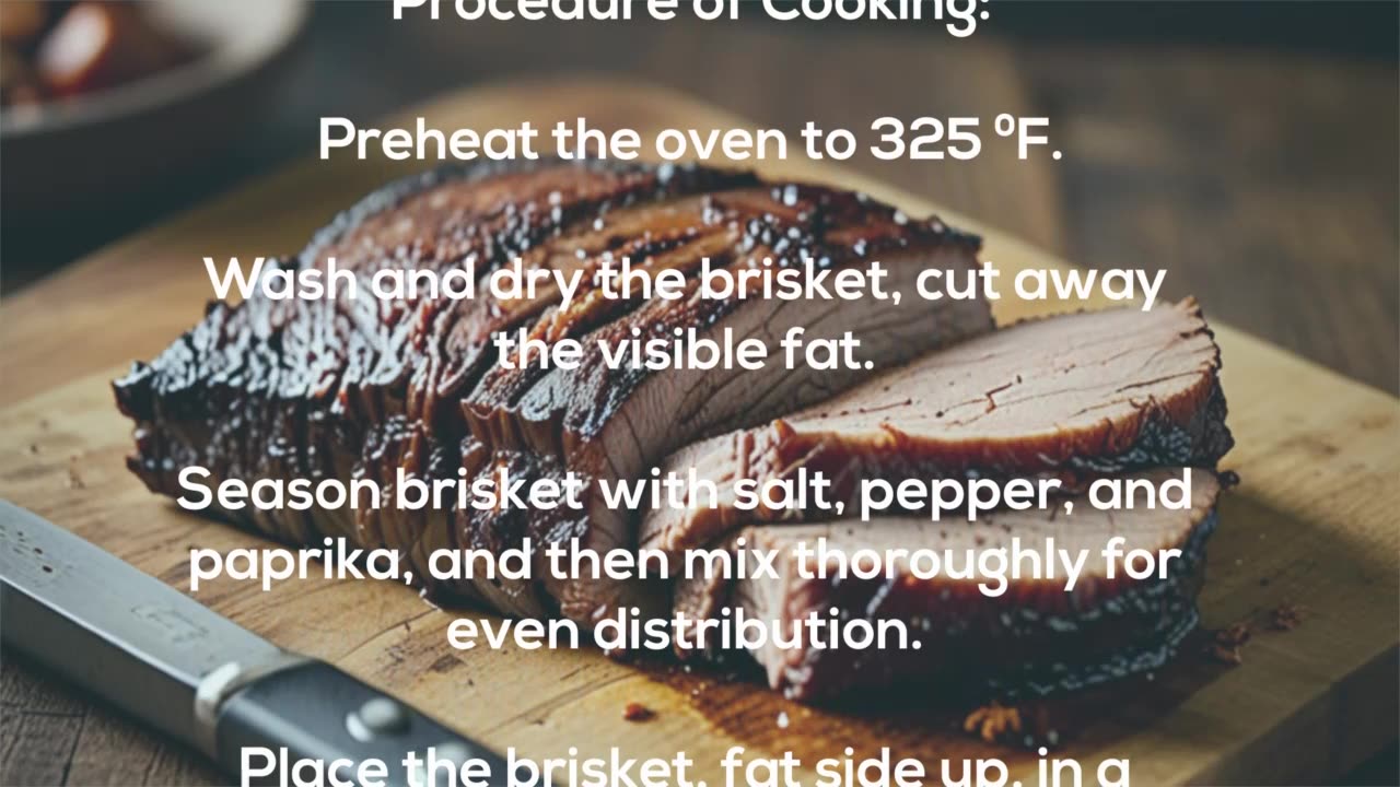 Barbecue Brisket Recipe