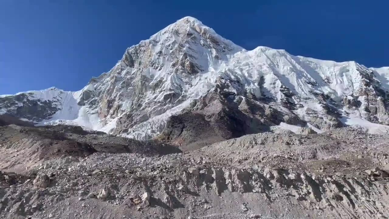 "In the Shadow of Sagarmatha: The Everest Base Camp Trek"