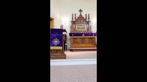 Ash Wednesday at Plain Lutheran 21