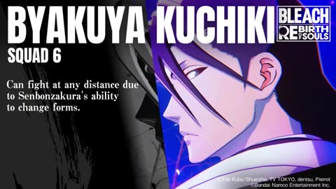 Bleach Rebirth of Souls - Official Byakuya Kuchiki Character Trailer