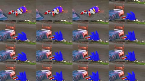 When Sonic sit too long and his leg disconnected?! 😱🛌