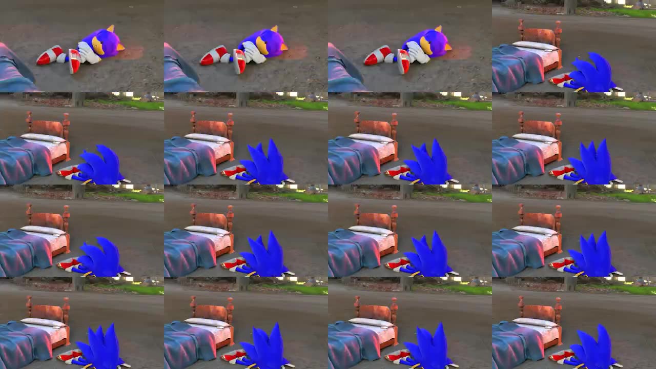 When Sonic sit too long and his leg disconnected?! 😱🛌