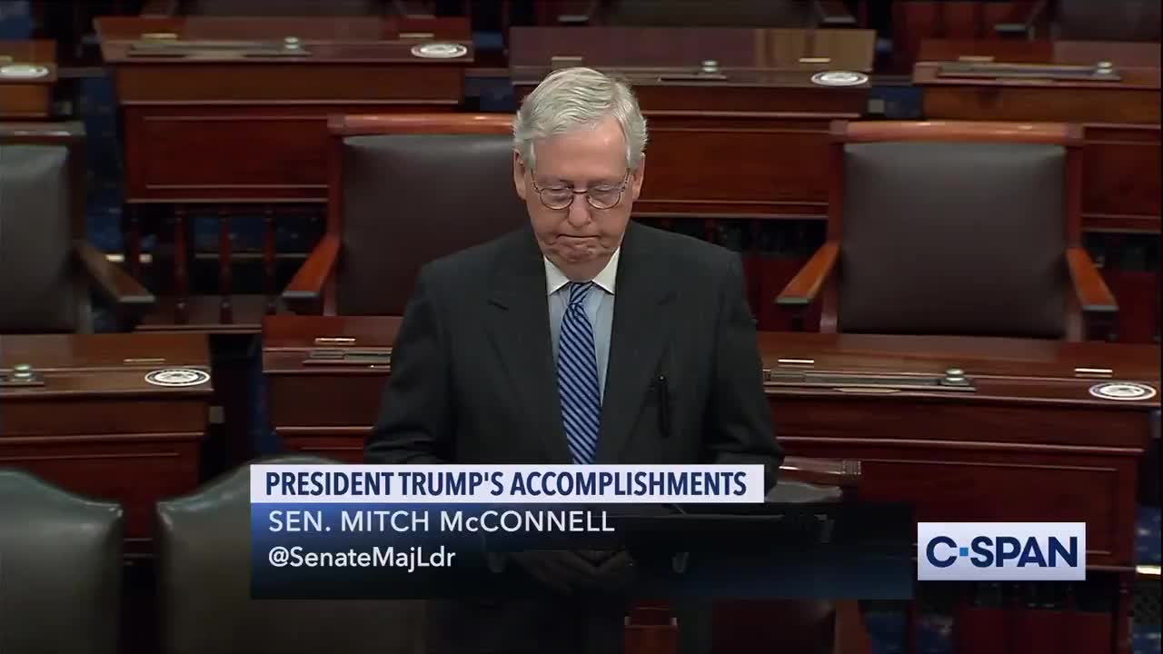 McConnell Backstabs President Trump, Congratulates Biden/Harris Despite Dueling Electors