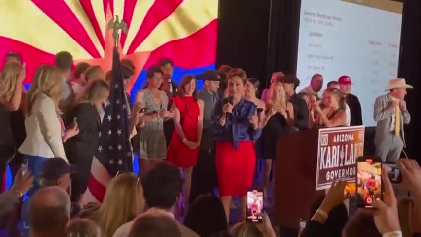 Kari Lake's Victory Speech