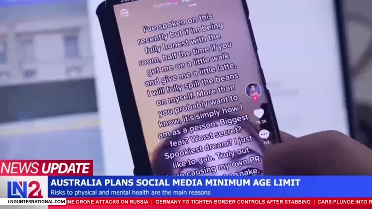 AUSTRALIA PLANS SOCIAL MEDIA MINIMUM AGE LIMIT