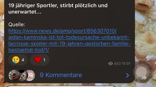 Plötzlich und unerwartet