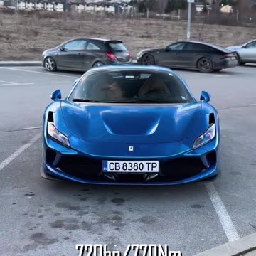 F8 Tributo #ferrari #f8tributo #cars #car #supercar #supercars #hypercar #hypercars #blue #ocean