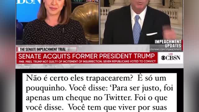 O advogado de Trump DESTRÓI CBS News em entrevista ao vivo