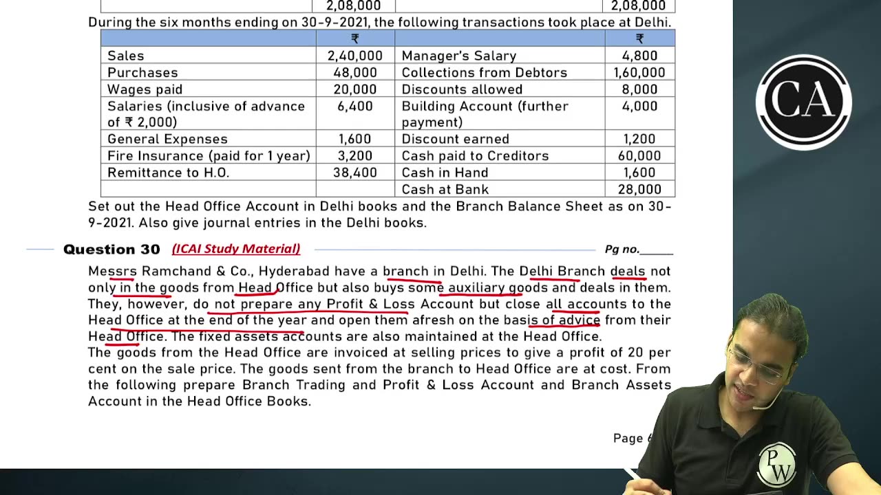 BRANCH ACCOUNTING L8