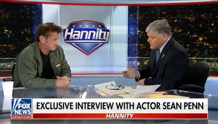 Sean Hannity with Sean Penn April 5 2022