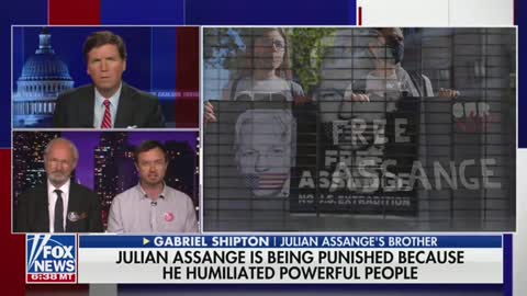 Julian Assange's Father, Brother Speak Out On Tucker Carlson Tonight