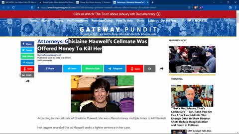 Ghislaine Maxwell is on a hit list