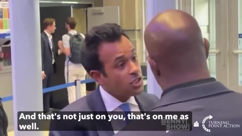 Vivek confronts Van Jones about comments he made that triggered threats