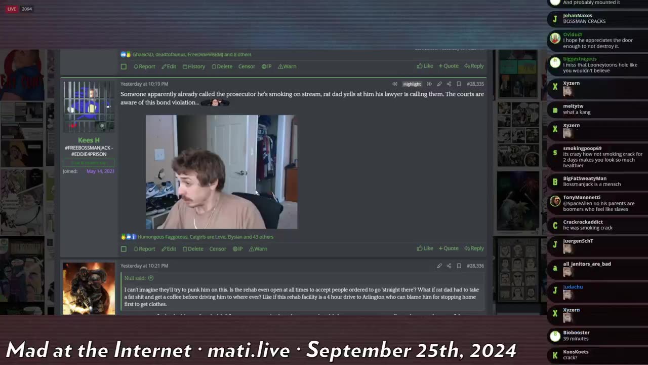 BMJ checks into rehab - Mad at the Internet (Septembet 24, 2024)
