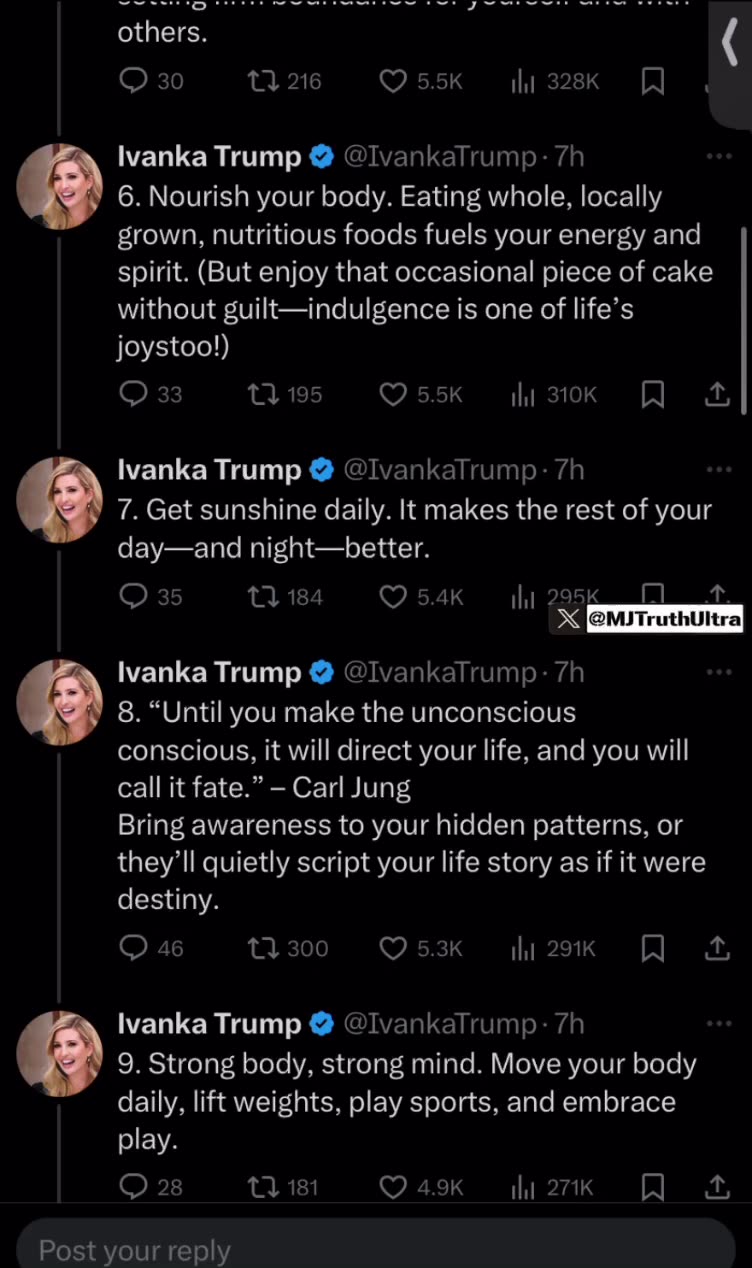 Ivanka Trump Turned 43 Today And Shared 17 Life Lessons