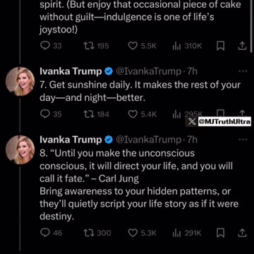 Ivanka Trump turned 43 today and shared 17 life lessons
