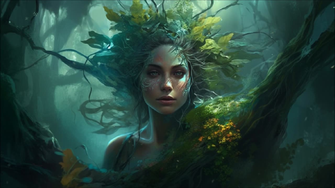 Celtic Tribal Music Mysterious Dryad Forest Dark Enchanted