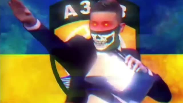 This is the kind of material Azov nazis share with their followers on social media