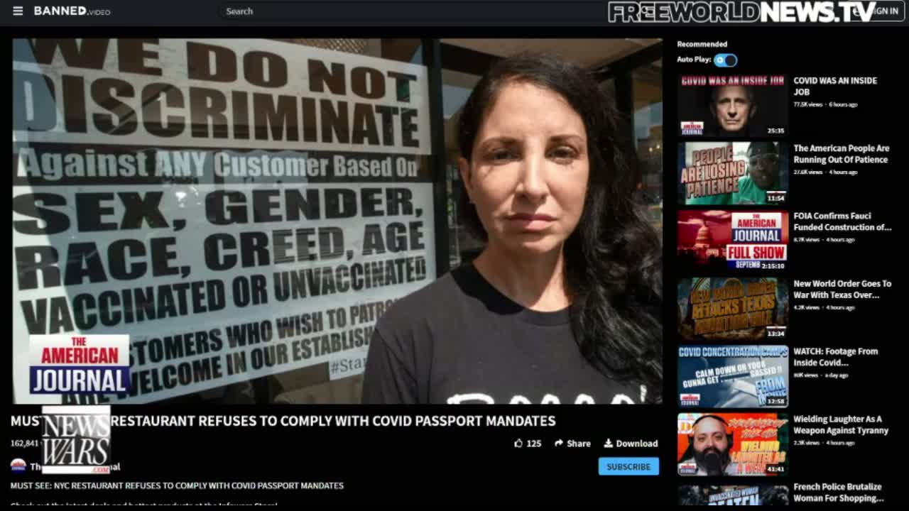 The War Room in Full HD for September 7, 2021.