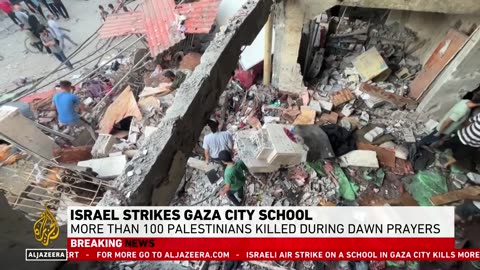 Victims of Gaza City school attack ‘in pieces’