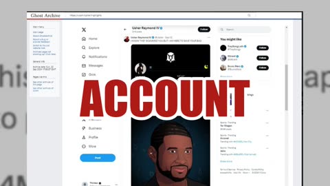 Fact Check: Usher Did NOT Delete His X Account After Diddy Scandal Broke -- He Says He Was Hacked