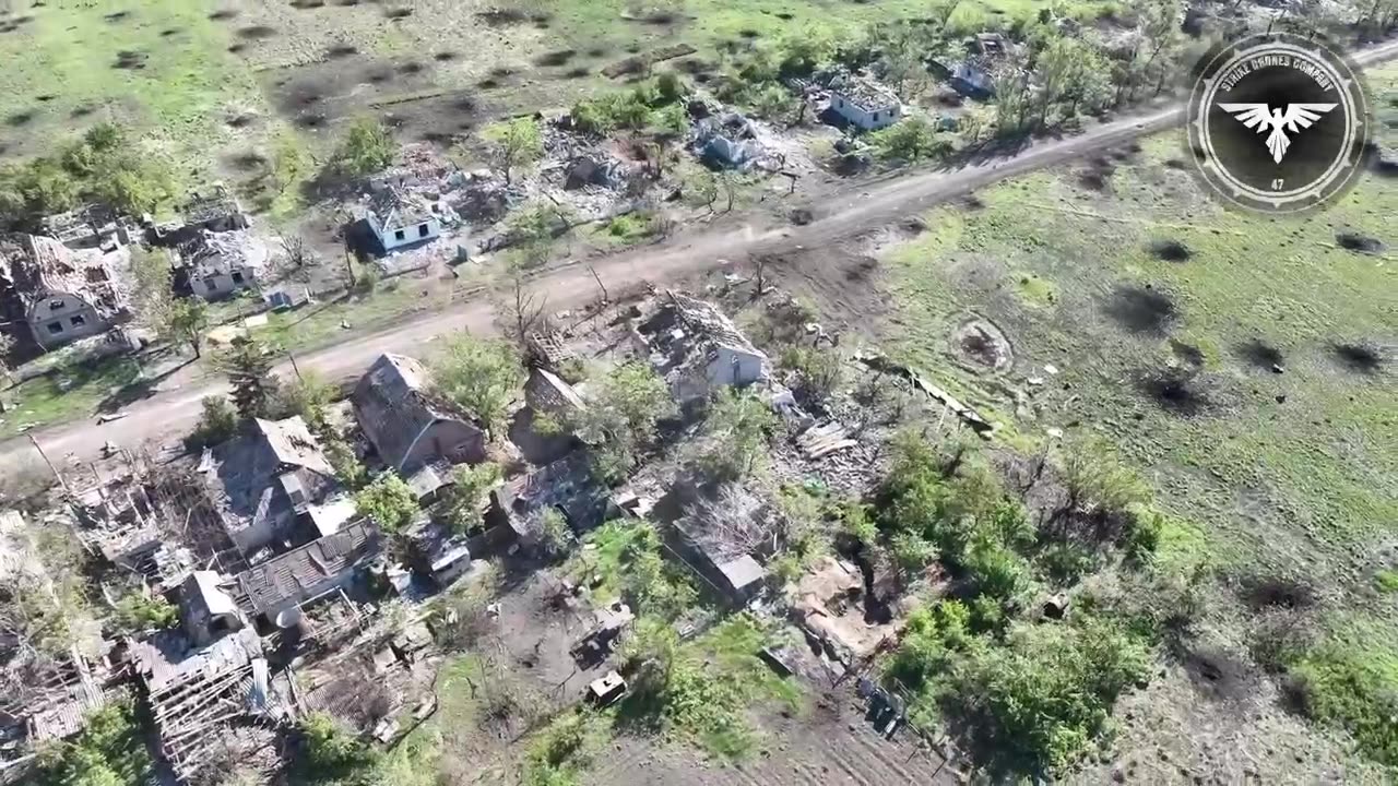 Mass burial of a group of Russians using a kamikaze drone with a high-explosive