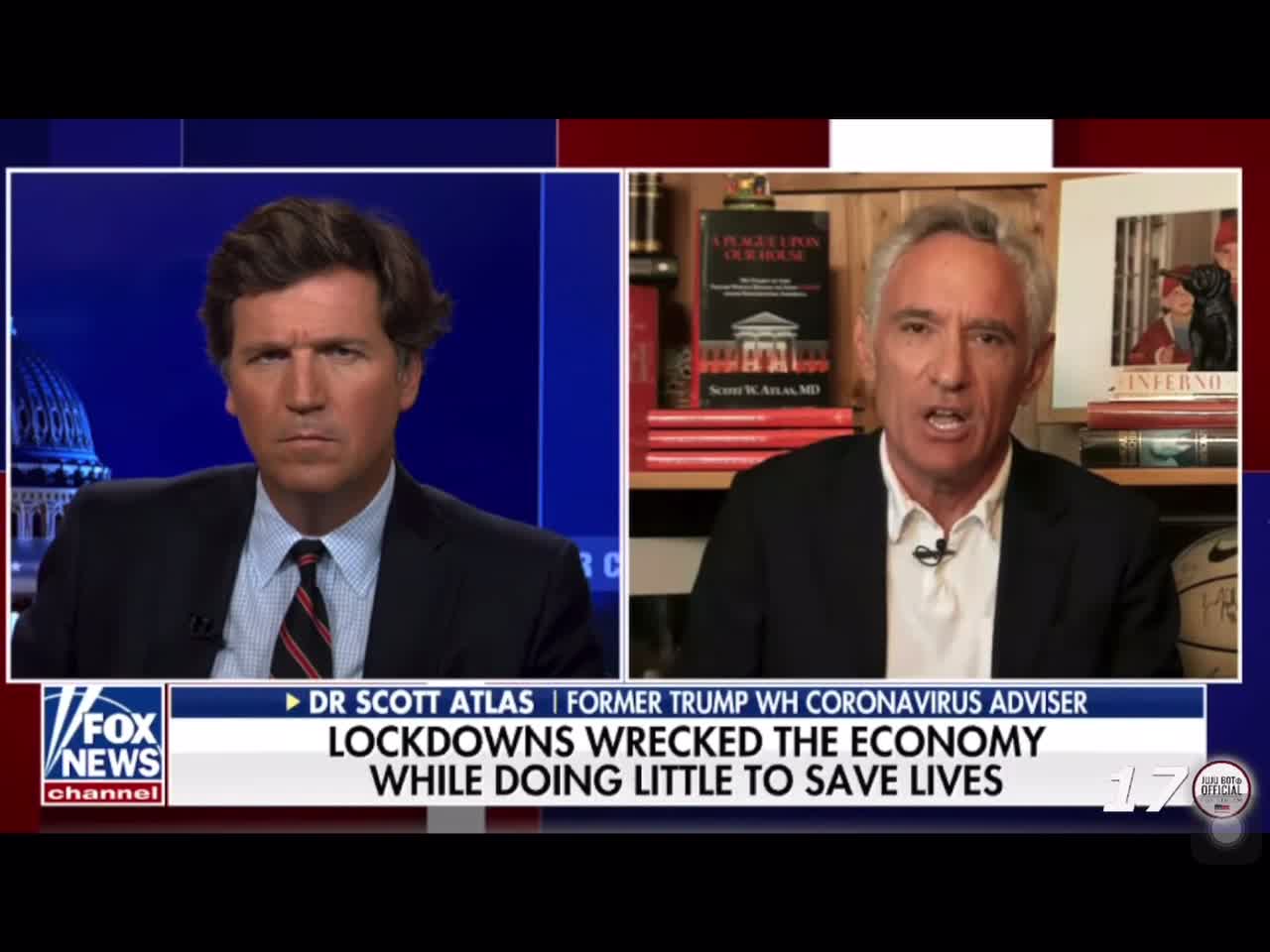 Dr. Scott Atlas says they knew lockdowns wouldn’t work in 20 or six but they still went on with it.