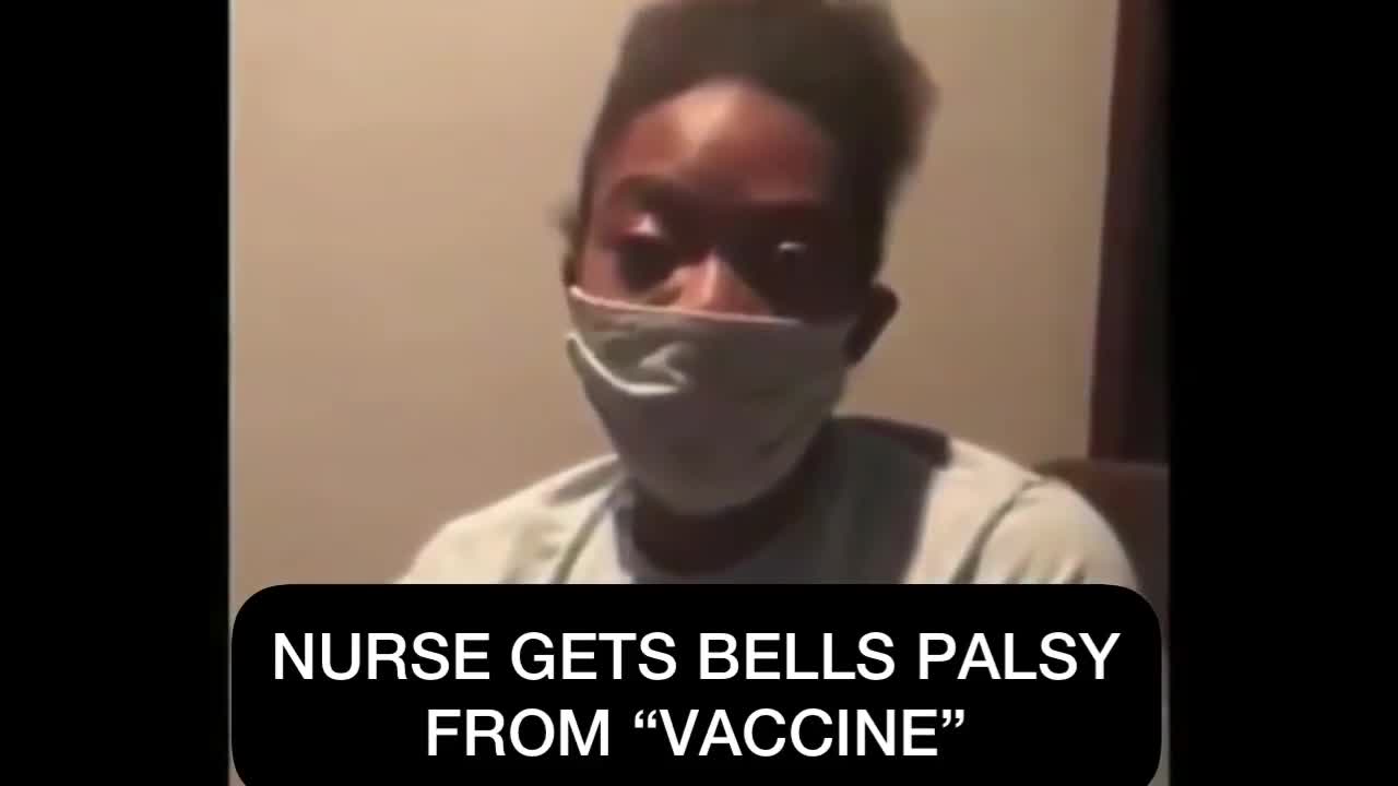 Nurse Gets Bell’s Palsy After Taking “Vaccine” (Paralyzed Face) - Nashville,TN