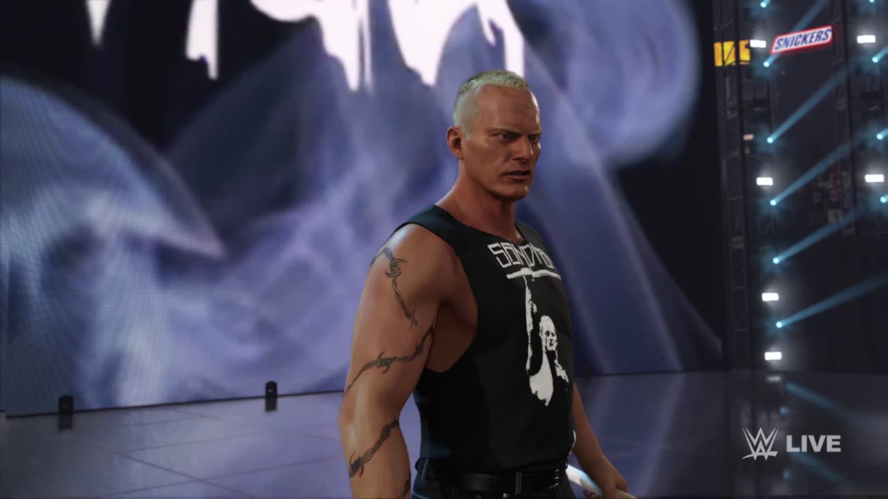 WWE 2K24 DLC The Sandman Entrance Punk ECW Pack.