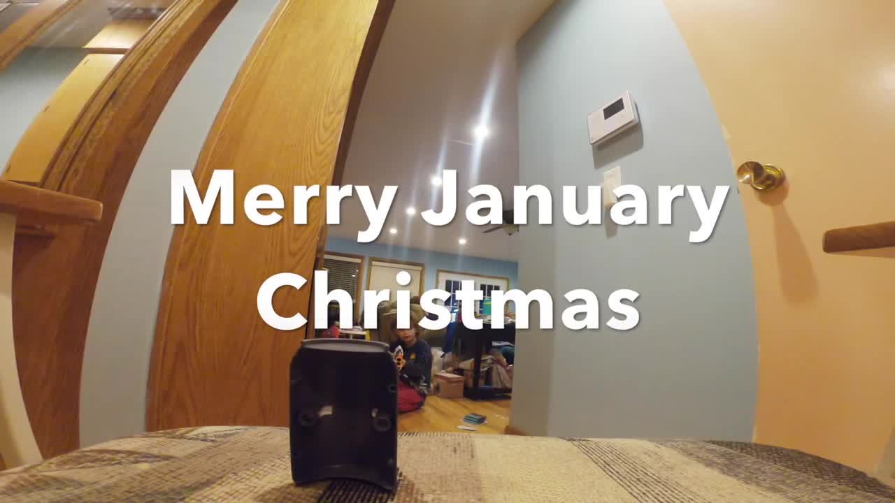 January Christmas at Laura's.