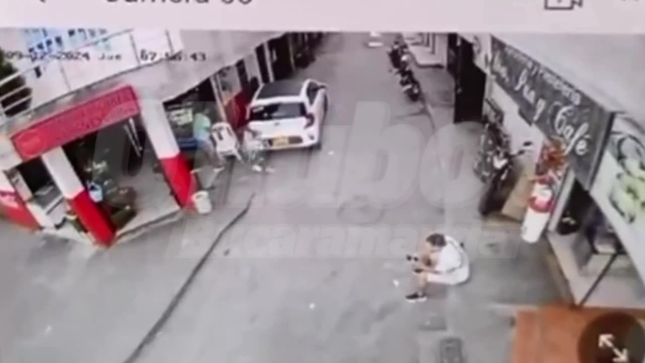 Video grabó el asesinato de un hombre al sur de Bucaramanga